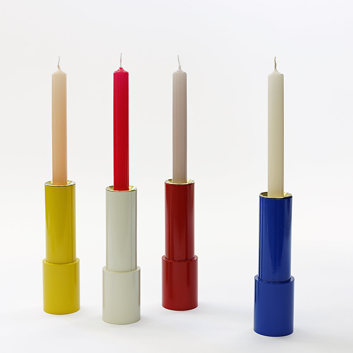 IC Design - Sophie Tauber-Arp - Wooden Candle Holder