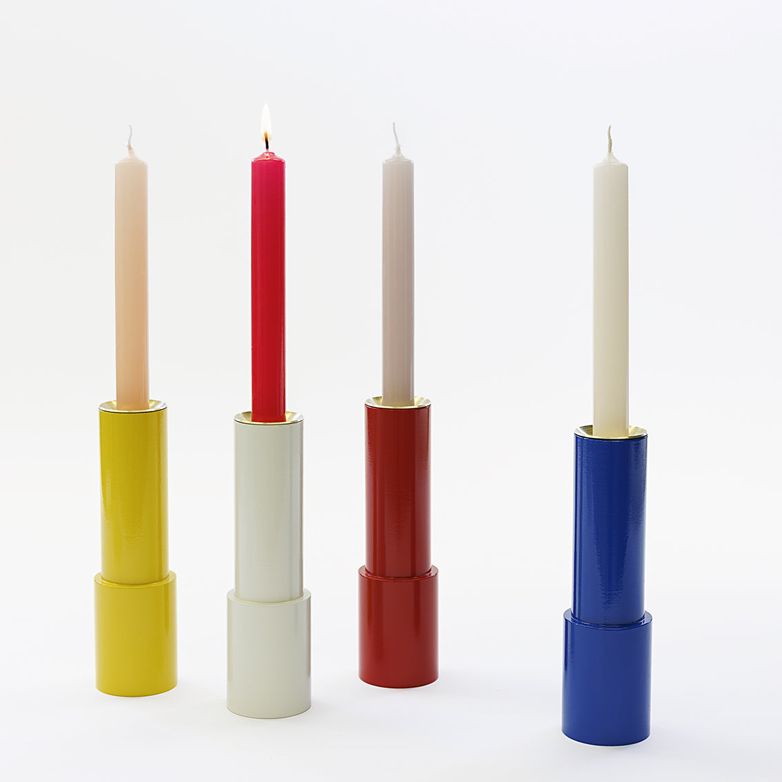 IC Design - Sophie Tauber-Arp - Wooden Candle Holder