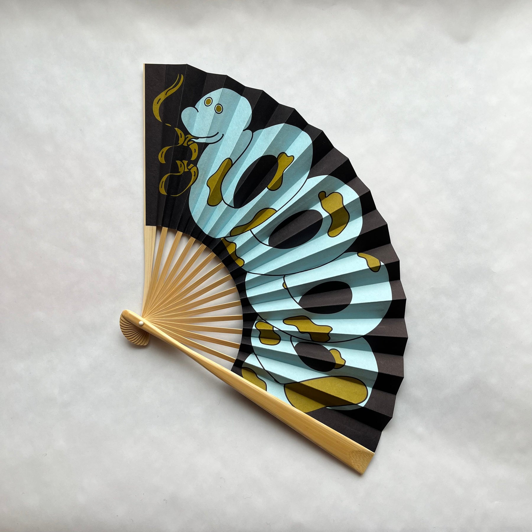 Ibasen - Japanese Zodiac Fan - Snake