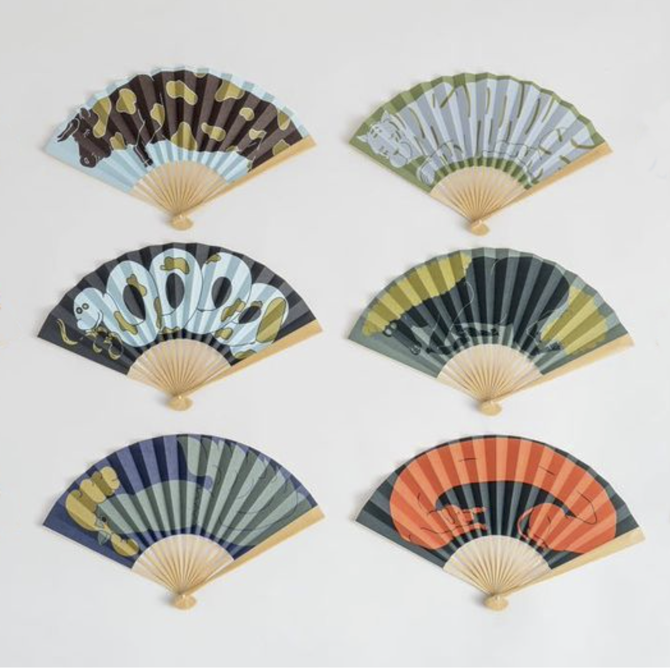 Ibasen - Japanese Zodiac Fan - Horse